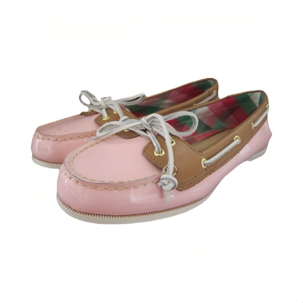 SPERRY Top Sider Audrey Rose Patent Loafer Slip-On Boat Shoes